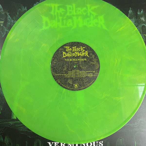 THE BLACK DAHLIA MURDER : VERMINOUS LTD LP 180G SLIME GREEN VINYL