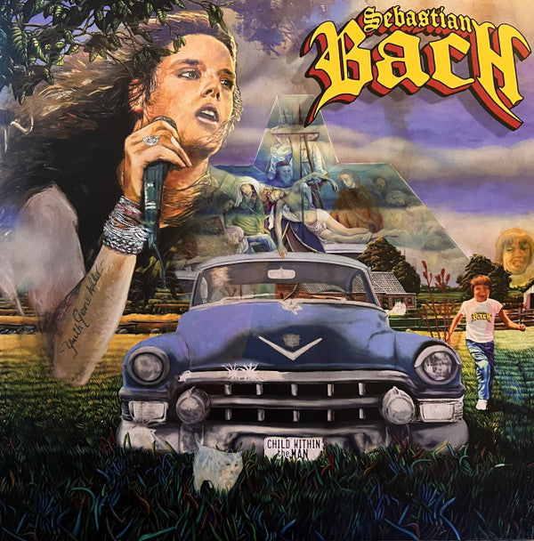 SEBASTIAN BACH : THE CHILD WITHIN THE MAN LTD 2LP BLUE VINYL