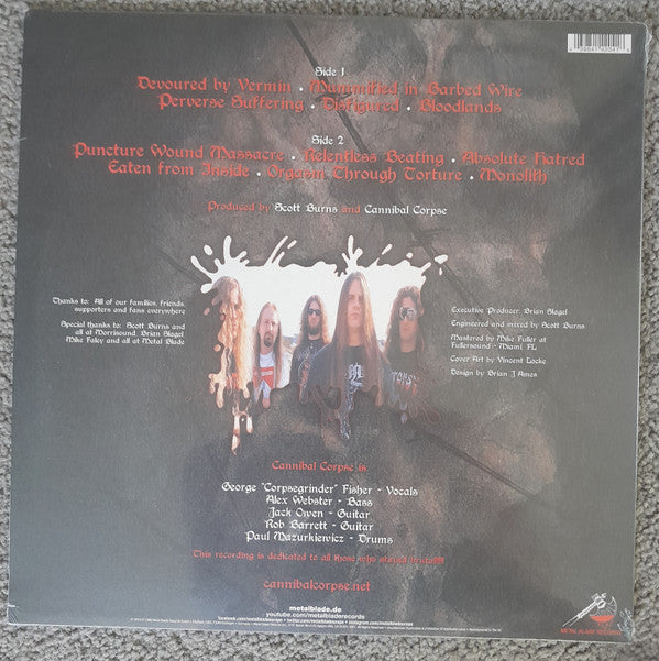 CANNIBAL CORPSE : VILE LP 180G