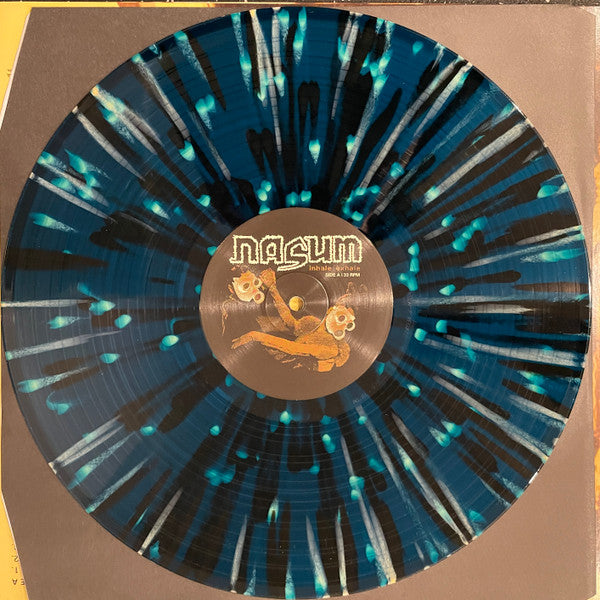 NASUM : INHALE/EXHALE LTD LP 180G BLUE SPLATTER VINYL