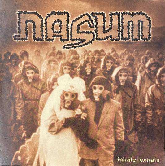 NASUM : INHALE/EXHALE LTD LP 180G BLUE SPLATTER VINYL