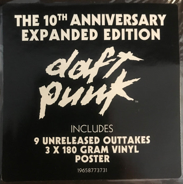 DAFT PUNK : RANDOM ACCESS MEMORIES LTD 3LP 10TH ANNIVERSARY EDITION