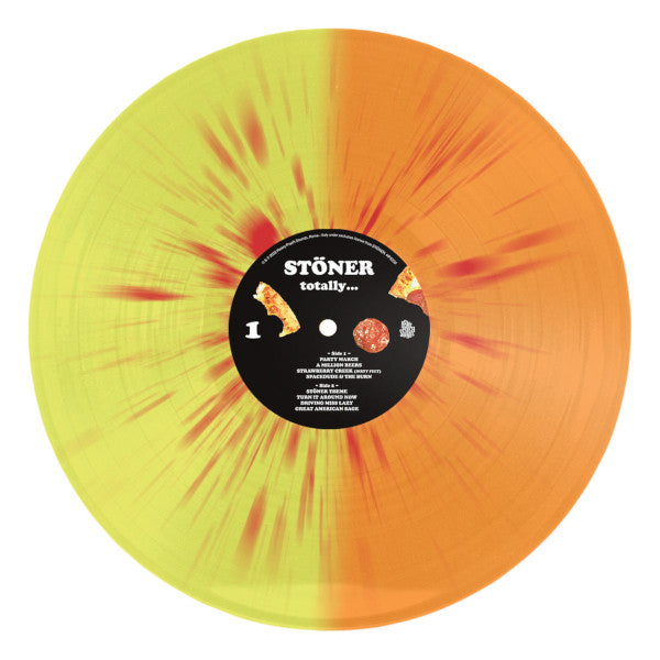 STONER : TOTALLY LTD LP 180G YELLOW ORANGE RED SPLATTER VINYL