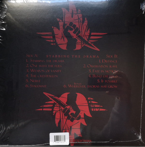 SOILWORK : STABBING THE DRAMA LTD LP 180G RED VINYL