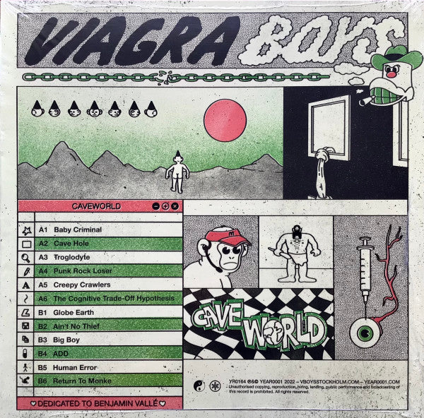 VIAGRA BOYS : CAVE WORLD LP 18OG