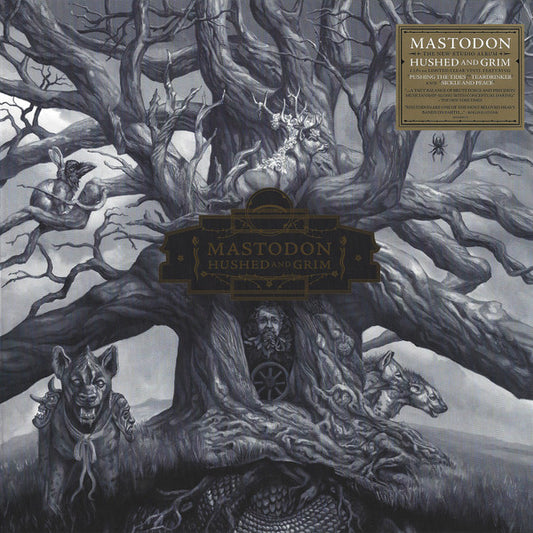 MASTODON : HUSHED AND GRIM LTD 2LP 180G CLEAR VINYL