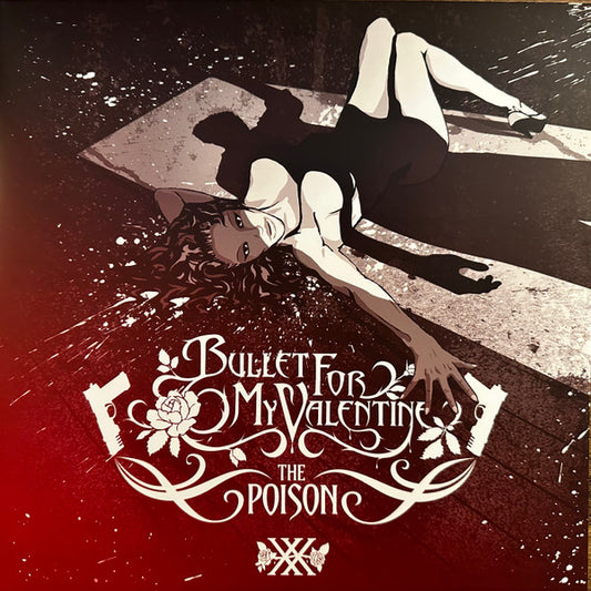 BULLET FOR MY VALENTINE : THE POISON LTD 20TH ANNIVERSARY LP 180G TRANSPARENT RED VINYL