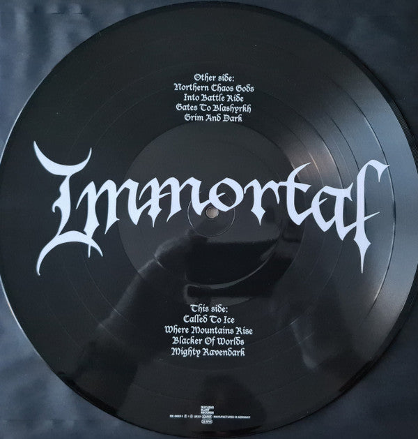 IMMORTAL : NORTHERN CHAOS GODS LTD LP 180G PICTURE VINYL