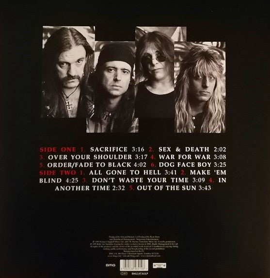 MOTORHEAD : SACRIFICE LP 180G