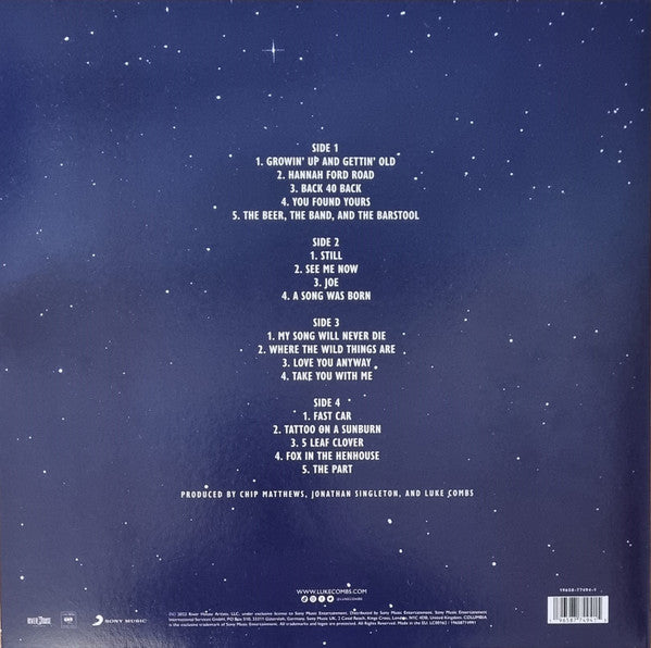 LUKE COMBS : GETTIN' OLD 2LP 180G