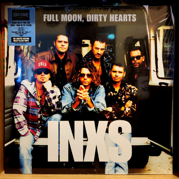 INXS : FULL MOON DIRTY HEARTS LTD LP 180G MILKY CLEAR VINYL