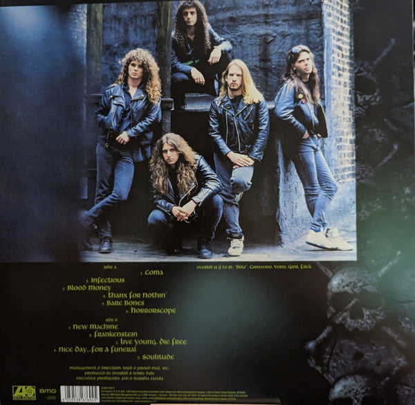 OVERKILL : HORRORSCOPE LTD LP 180G BLUE MARBLE VINYL