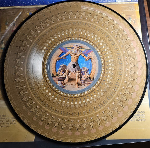 IRON MAIDEN : POWERSLAVE LTD 40TH ANNIVERSARY ZOETROPE VINYL