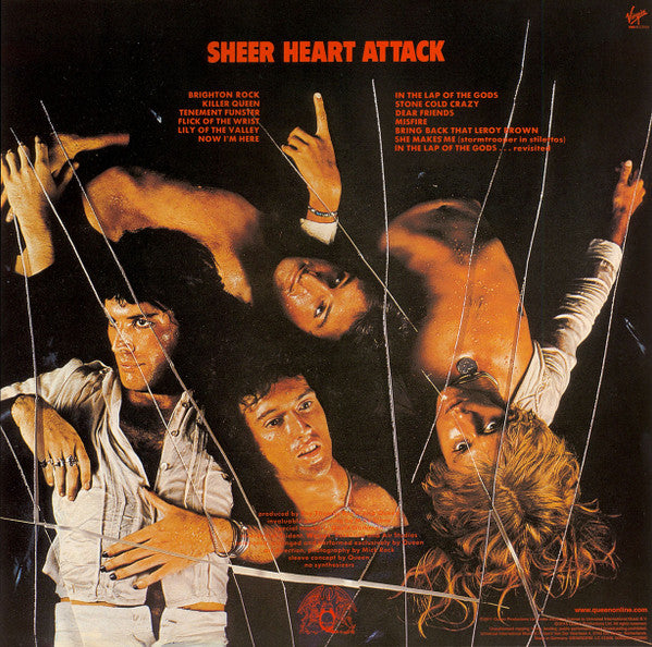 QUEEN : SHEER HEART ATTACK LP 180G