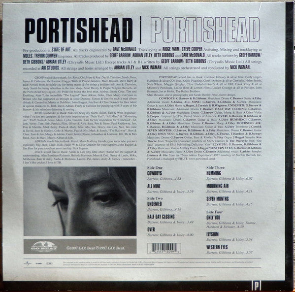 PORTISHEAD : PORTISHEAD 2LP 180G