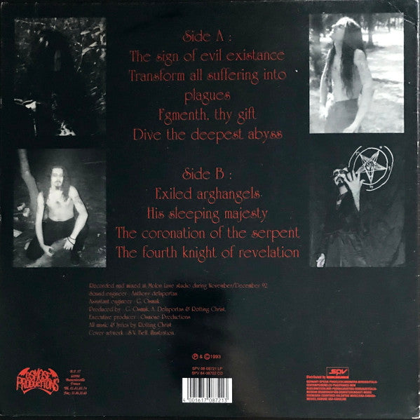 ROTTING CHRIST : THY MIGHTY CONTRACT LP 180G