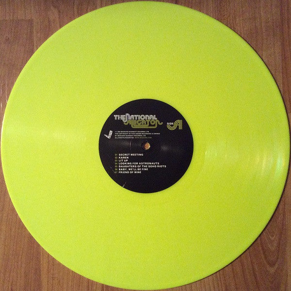 THE NATIONAL : ALLIGATOR LTD LP 180G YELLOW VINYL