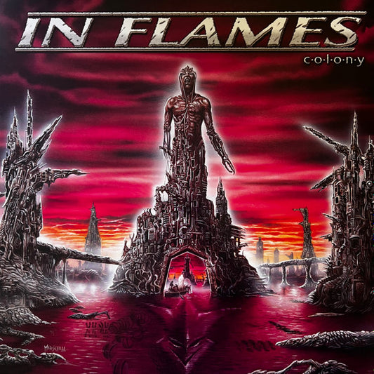 IN FLAMES : COLONY LTD 25TH ANNIVERSARY LP 180G SILVER VINYL