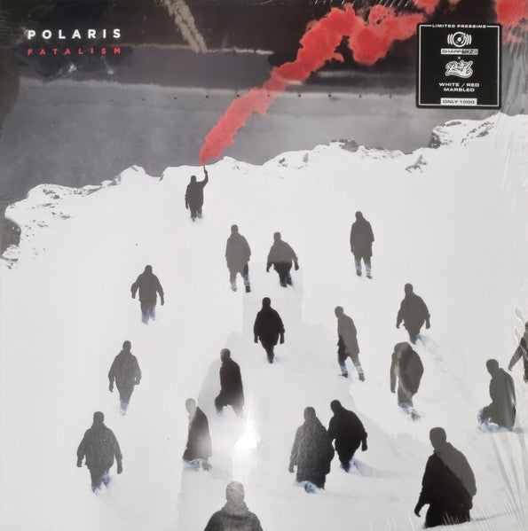 POLARIS : FATALISM LTD LP 180G WHITE RED MARBLED VINYL