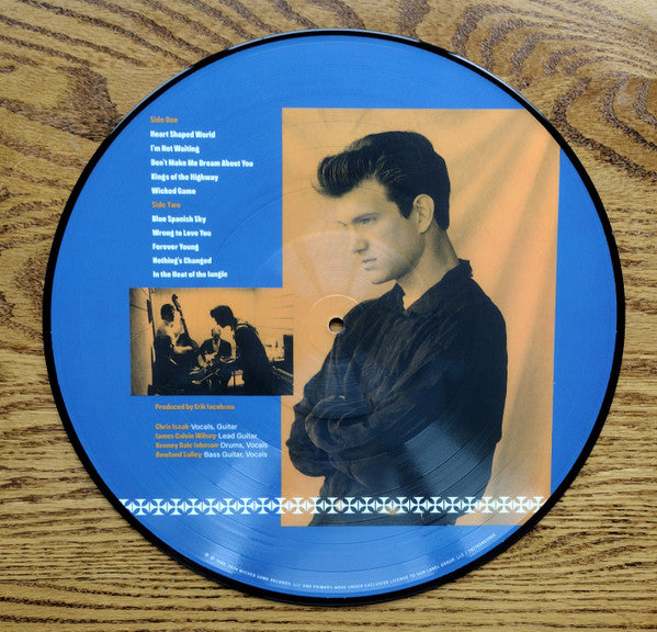 CHRIS ISAAK : HEART SHAPED WORLD LTD 35TH ANNIVERSARY PICTURE DISC