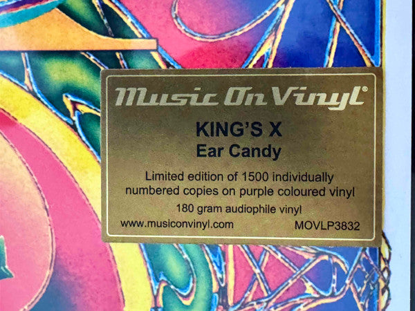 KINGS X : EAR CANDY LTD LP 180G PURPLE VINYL