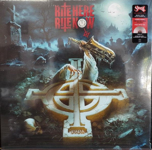 GHOST : RITE HERE RITE NOW LTD 2LP RED VINYL