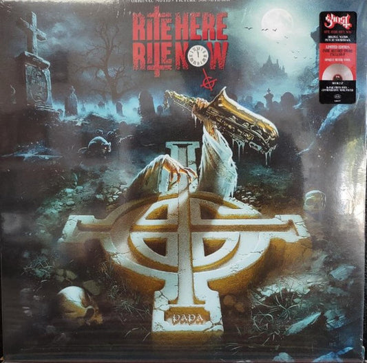 GHOST : RITE HERE RITE NOW LTD 2LP RED VINYL