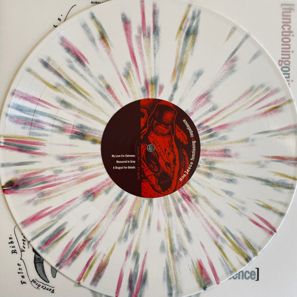 COALESCE : FUNCTIONING ON IMPATIENCE LTD LP 180G WHITE RED BLACK SPLATTER VINYL