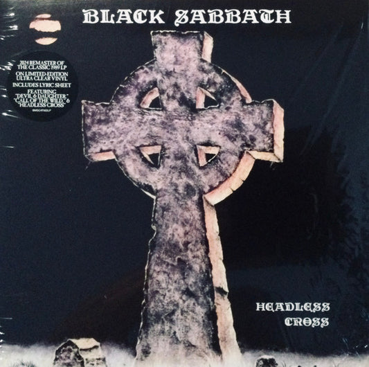 BLACK SABBATH : HEADLESS CROSS LTD LP 180G CLEAR VINYL