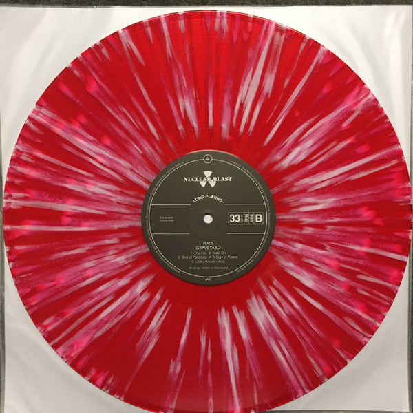 GRAVEYARD : PEACE LTD LP 180G RED WHITE SPLATTER VINYL