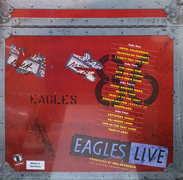 EAGLES : EAGLES LIVE 2LP 180G