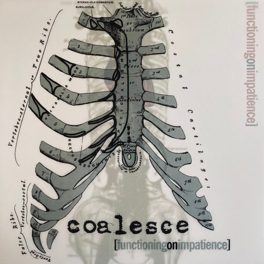 COALESCE : FUNCTIONING ON IMPATIENCE LTD LP 180G WHITE RED BLACK SPLATTER VINYL