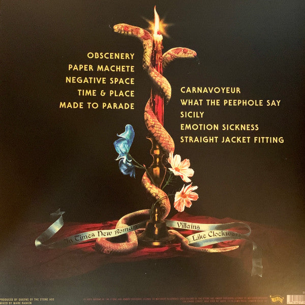 QUEENS OF THE STONE AGE : IN TIMES NEW ROMAN... LTD 2LP 180G RED VINYL