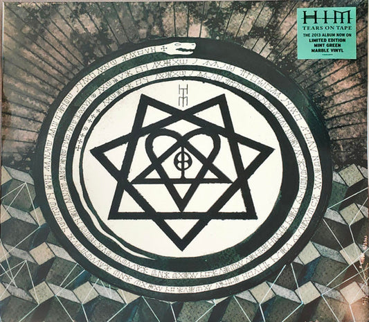 HIM : TEARS ON TAPE LTD LP 180G MINT GREEN MARBLE VINYL