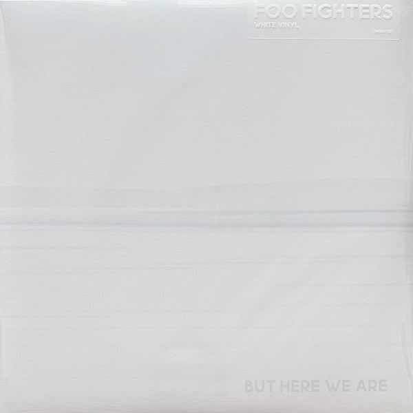 FOO FIGHTERS : BUT HERE WE ARE LP 180G WHITE VINYL