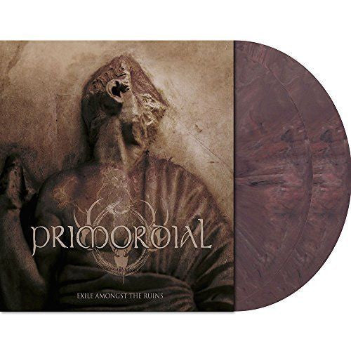PRIMORDIAL : EXILE AMONGST THE RUINS LTD 2LP ROSY BROWN / PURPLE VINYL