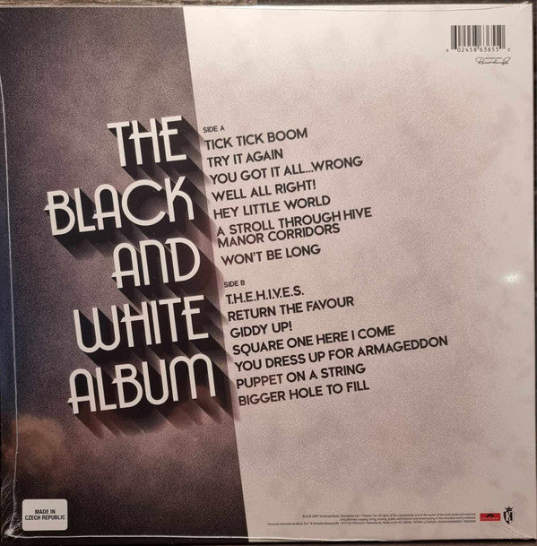 THE HIVES : THE BLACK AND WHITE ALBUM LTD RSD LP 180G BLACK/WHITE VINYL
