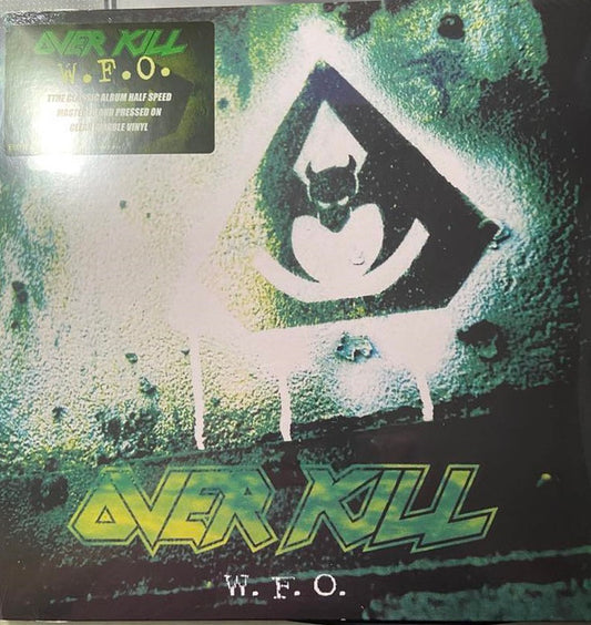 OVERKILL : W.F.O. LTD LP 180G CLEAR MARBLE VINYL