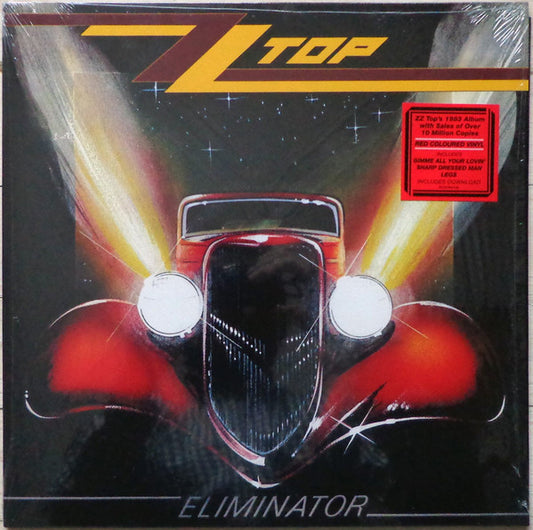 ZZ TOP : ELIMINATOR LTD LP 180G RED VINYL