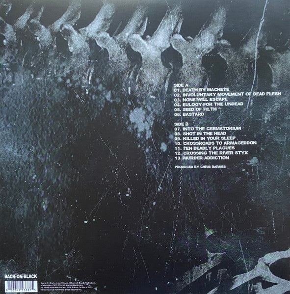 SIX FEET UNDER : DEATH RITUALS LTD LP 180G BLACK WHITE SPLATTER VINYL