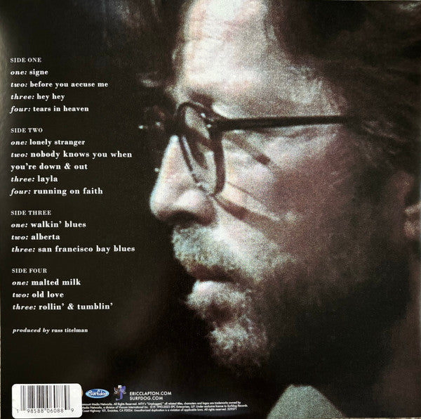 ERIC CLAPTON : UNPLUGGED 2LP 180G