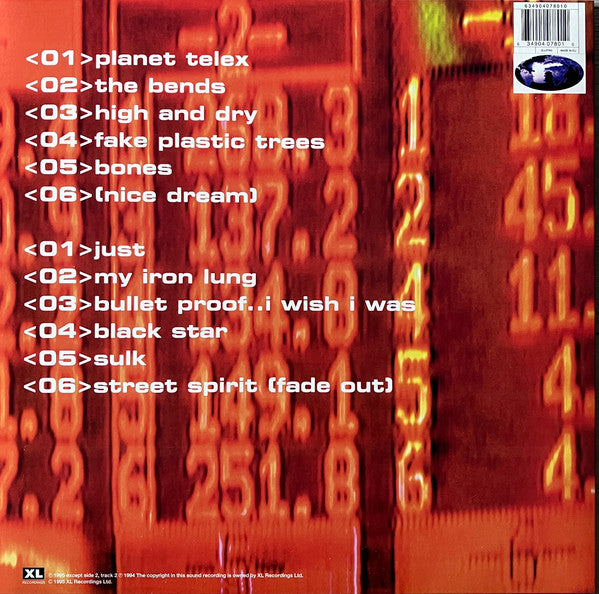 RADIOHEAD : THE BENDS LP 180G