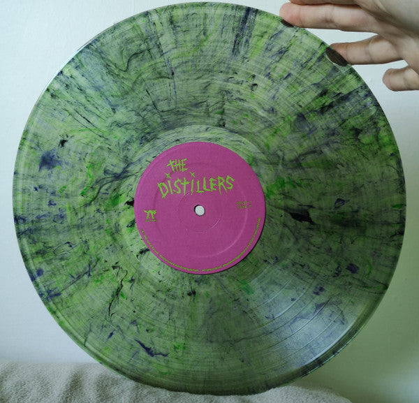 THE DISTILLERS : THE DISTILLERS LTD LP 180G GREEN BLACK PURPLE SPLATTER VINYL