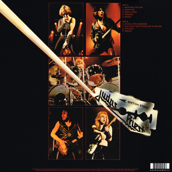 JUDAS PRIEST : BRITISH STEEL LP 180G