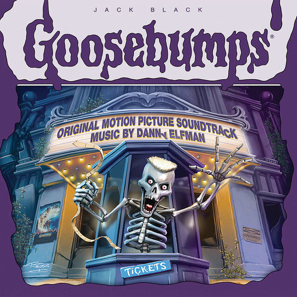 GOOSEBUMPS : ORIGINAL SOUND TRACK DANNY ELFMAN 2LP GREEN / ORANGE WAXWORK RECORDS