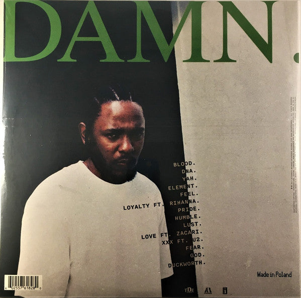 KENDRICK LAMAR : DAMN 2LP 180G