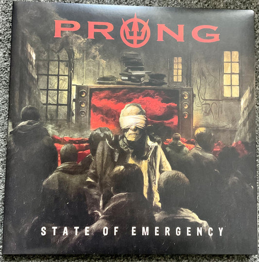 PRONG : STATE OF EMERGENCY LTD LP 180G RED BLACK SPLATTER VINYL