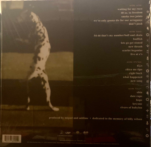 SUBLIME : 40 OZ TO FREEDOM 2LP 180G