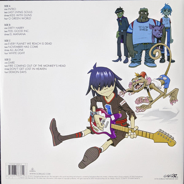 GORILLAZ : DEMON DAYS 2LP 180G