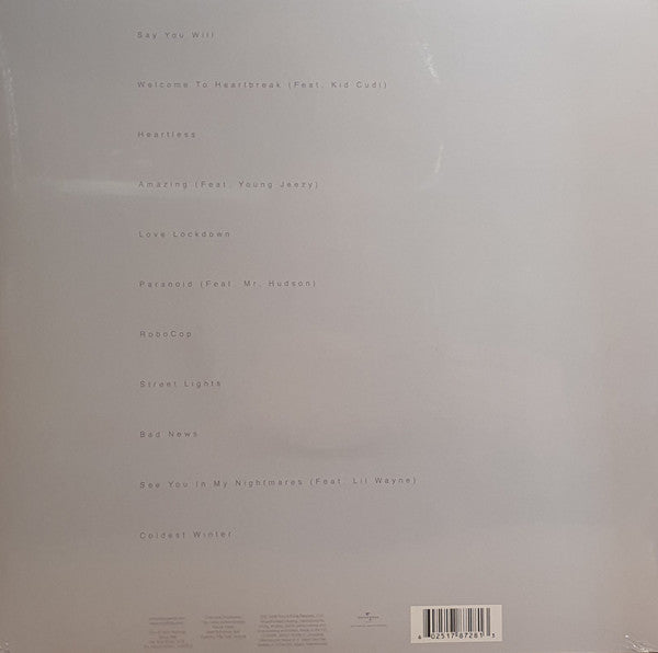 KANYE WEST : 808'S AND HEARTBREAK 2LP 180G